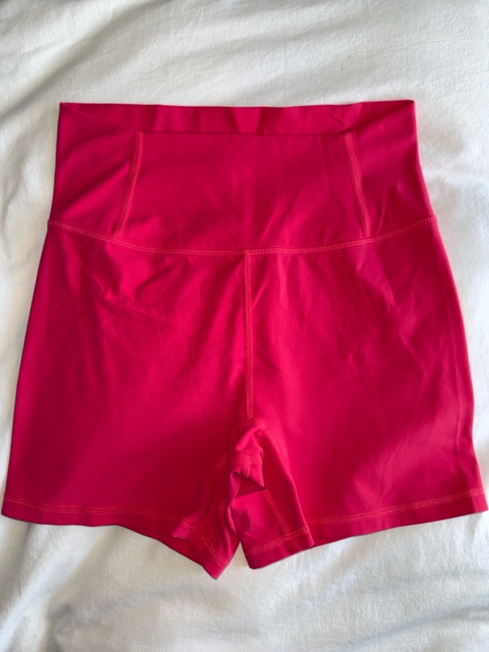 Free People FP Movement High-Rise Bike Shorts in Hot Pink Size M